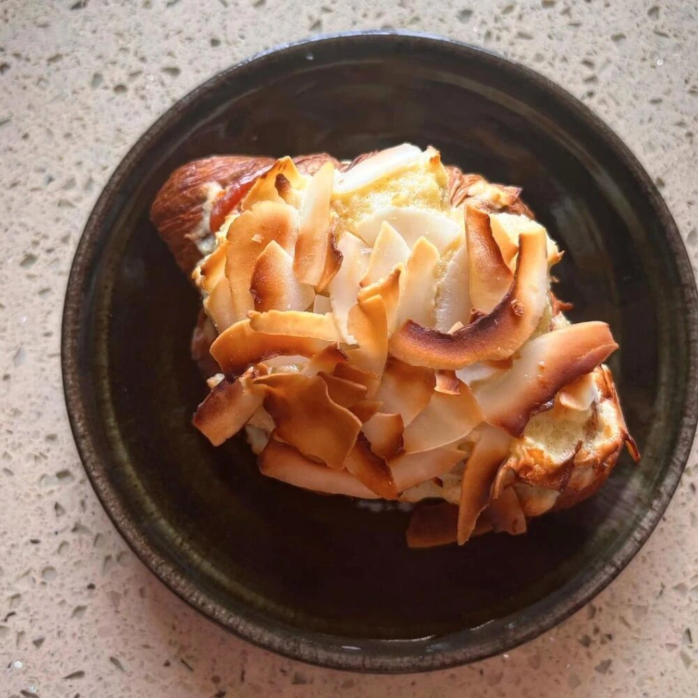 Coconut pastry at Elevenses